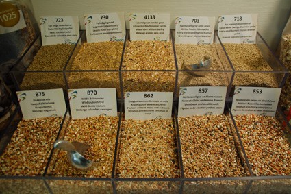 Heeel veel verschillende soorten voer!